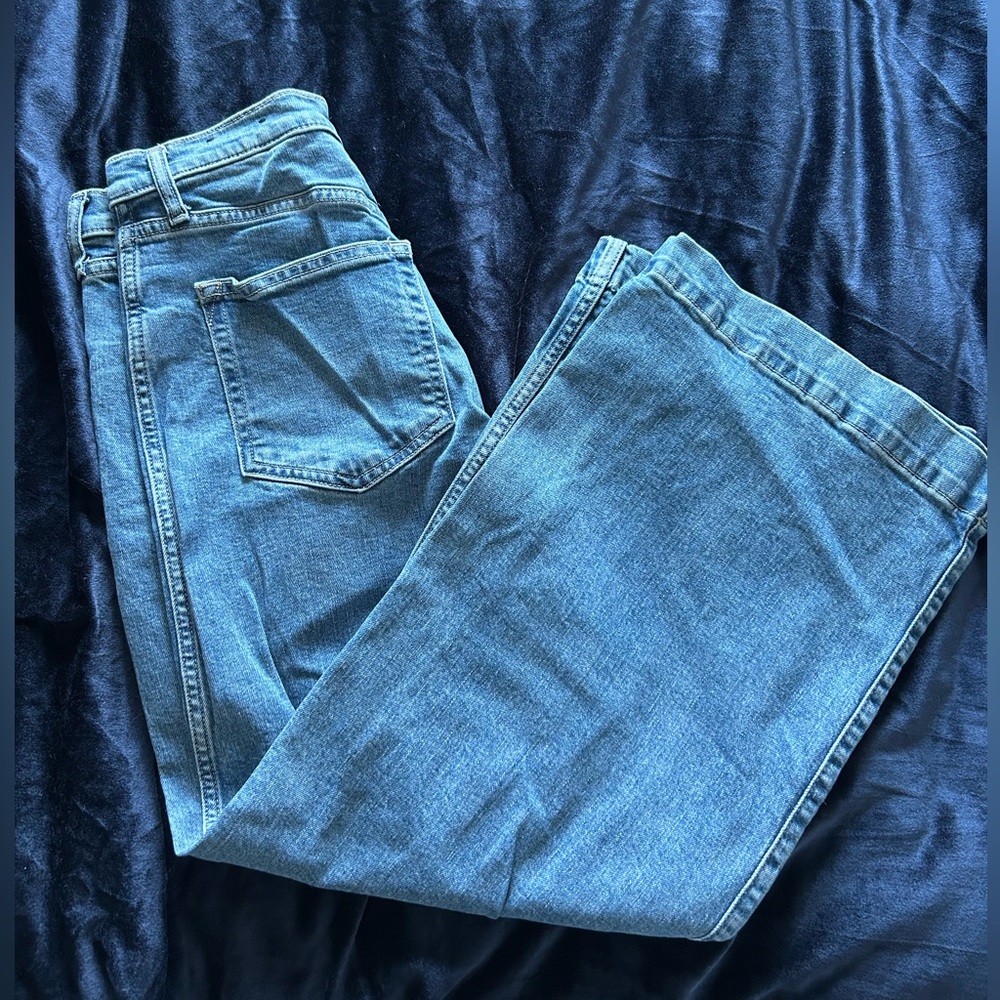 GAP Blue Straight Leg Jeans